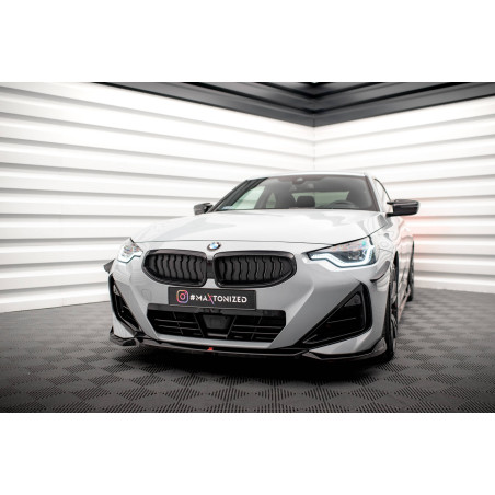 SPLITTER ANTERIORE V.1 BMW 2 Coupe M-Pack / M240i G42 (Cod. M-BM-2-42-MPACK-FD1G)