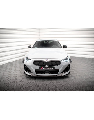 SPLITTER ANTERIORE V.1 BMW 2 Coupe M-Pack / M240i G42 (Cod. M-BM-2-42-MPACK-FD1G)
