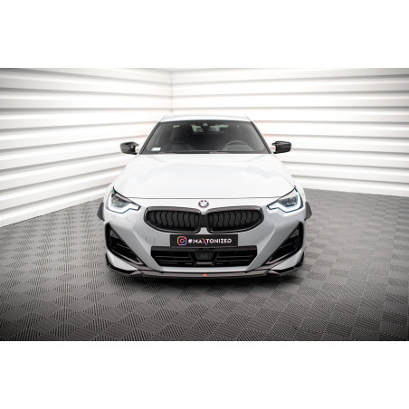 SPLITTER ANTERIORE V.1 BMW 2 Coupe M-Pack / M240i G42 (Cod. M-BM-2-42-MPACK-FD1G)