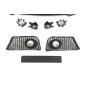 Paraurti Anteriore Audi A3 Y Sportback 09-12 Look RS3 ABS Nebbia (Cod. E-TCA3911099)