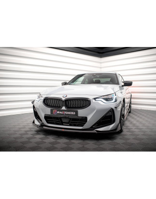 SPLITTER ANTERIORE V.3 BMW 2 Coupe M-Pack / M240i G42 (Cod. M-BM-2-42-MPACK-FD3G)