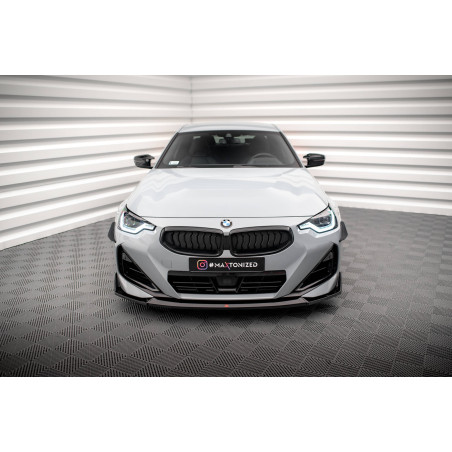 SPLITTER ANTERIORE V.3 BMW 2 Coupe M-Pack / M240i G42 (Cod. M-BM-2-42-MPACK-FD3G)