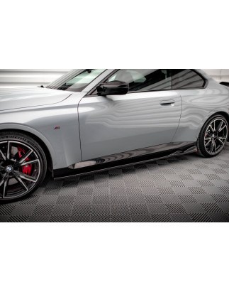 Diffusori minigonne V.1 BMW 2 Coupe M-Pack / M240i G42 (Cod. M-BM-2-42-MPACK-SD1G)
