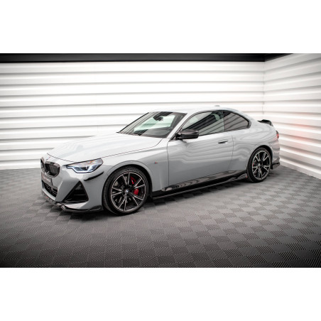 Diffusori minigonne V.1 BMW 2 Coupe M-Pack / M240i G42 (Cod. M-BM-2-42-MPACK-SD1G)