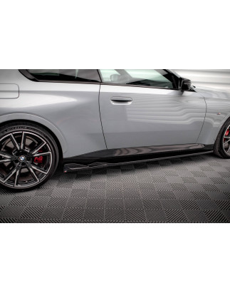 Diffusori minigonne V.1 BMW 2 Coupe M-Pack / M240i G42 (Cod. M-BM-2-42-MPACK-SD1G)
