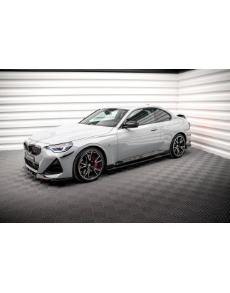 Diffusori minigonne V.2 BMW 2 Coupe M-Pack / M240i G42 (Cod. M-BM-2-42-MPACK-SD2G)