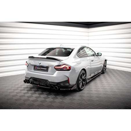 Splitters posteriori laterali V.2 + Flaps BMW 2 Coupe M240i G42 (Cod. M-BM-2-42-M-RSD2G+RSF1B)