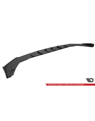 SPLITTER ANTERIORE street pro + Flaps BMW 2 Coupe M-Pack / M240i G42 (Cod. M-BM242MPACKCNC-FD1B+FSF1