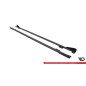Diffusori minigonne street pro + Flaps BMW 2 Coupe M-Pack / M240i G42 (Cod. M-BM242MPACKCNC-SD1B+SF1