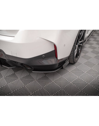 Splitters posteriori laterali Street Pro + Flaps BMW 2 Coupe M-Pack G42 (Cod. M-BM242MPACKCNC-RSD1B+