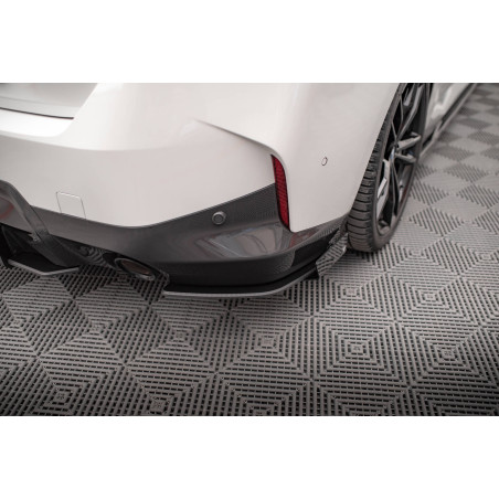 Splitters posteriori laterali Street Pro + Flaps BMW 2 Coupe M-Pack G42 (Cod. M-BM242MPACKCNC-RSD1B+