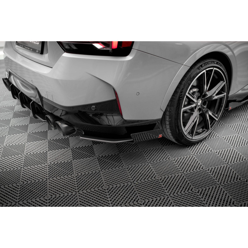 Splitters posteriori laterali Street Pro + Flaps BMW 2 Coupe M240i G42 (Cod. M-BM242MCNC-RSD1B+RSF1G