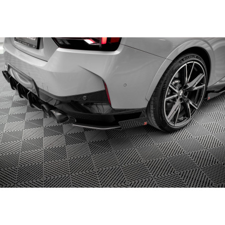 Splitters posteriori laterali Street Pro + Flaps BMW 2 Coupe M240i G42 (Cod. M-BM242MCNC-RSD1B+RSF1G