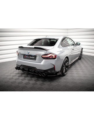 Splitters posteriori laterali Street Pro + Flaps BMW 2 Coupe M240i G42 (Cod. M-BM242MCNC-RSD1B+RSF1G