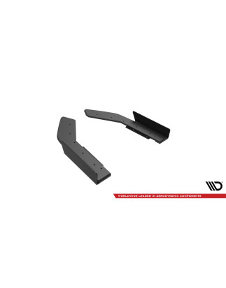 Splitters posteriori laterali Street Pro + Flaps BMW 2 Coupe M240i G42 (Cod. M-BM242MCNC-RSD1B+RSF1G