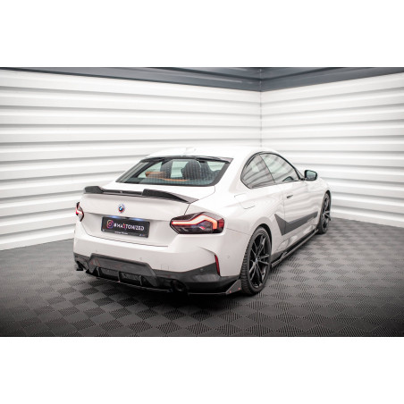 Splitters posteriori laterali V.2 + Flaps BMW 2 Coupe M-Pack G42 (Cod. M-BM-2-42-MPACK-RSD2G+RSF1B)