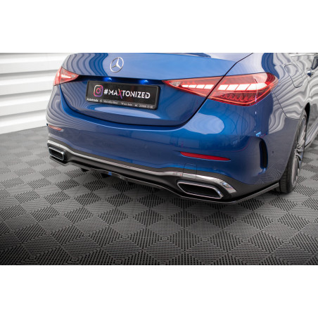 Splitter posteriore (con barre verticali) Mercedes-Benz C AMG-Line W206 (Cod. M-ME-C-206-AMGLINE-K-R