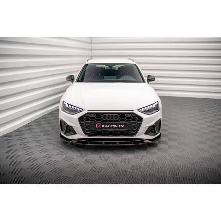 SPLITTER ANTERIORE V.1 Audi A4 S-Line / S4 B9 Facelift (Cod. M-AU-A4-B9F-SLINE-FD1G)