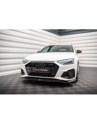 SPLITTER ANTERIORE V.2 Audi A4 S-Line / S4 B9 Facelift (Cod. M-AU-A4-B9F-SLINE-FD2G)