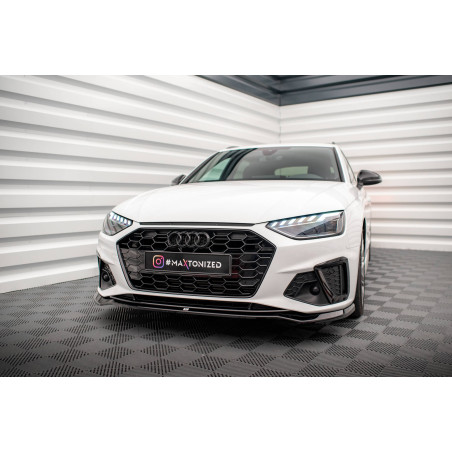 SPLITTER ANTERIORE V.2 Audi A4 S-Line / S4 B9 Facelift (Cod. M-AU-A4-B9F-SLINE-FD2G)