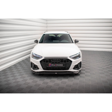 SPLITTER ANTERIORE V.2 Audi A4 S-Line / S4 B9 Facelift (Cod. M-AU-A4-B9F-SLINE-FD2G)