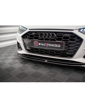 SPLITTER ANTERIORE V.2 Audi A4 S-Line / S4 B9 Facelift (Cod. M-AU-A4-B9F-SLINE-FD2G)