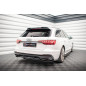 Splitter posteriore (con barre verticali) V.1 Audi A4 S-Line B9 Facelift (Cod. M-AU-A4-B9F-SLINE-RD1