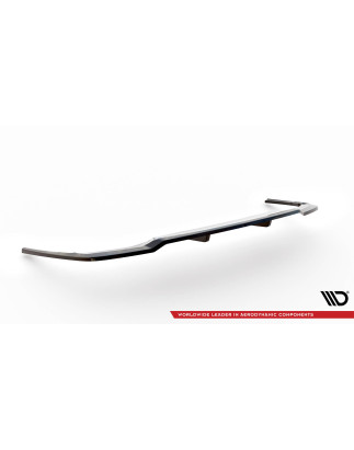 Splitter posteriore (con barre verticali) V.1 Audi A4 S-Line B9 Facelift (Cod. M-AU-A4-B9F-SLINE-RD1