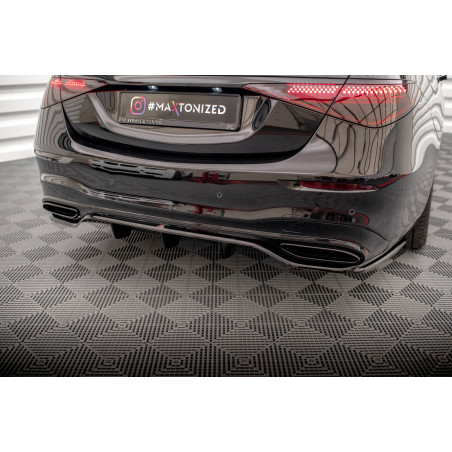 Splitter posteriore (con barre verticali) Mercedes-Benz S AMG-Line W223 (Cod. M-ME-S-223-AMGLINE-RD1