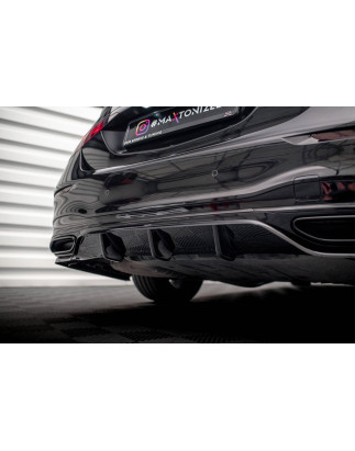Splitter posteriore (con barre verticali) Mercedes-Benz S AMG-Line W223 (Cod. M-ME-S-223-AMGLINE-RD1