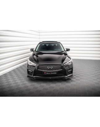 SPLITTER ANTERIORE V.1 Infiniti Q50 S Mk1 (Cod. M-IN-Q50S-1-FD1G)