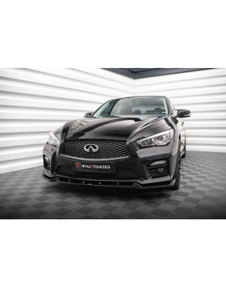 SPLITTER ANTERIORE V.2 Infiniti Q50 S Mk1 (Cod. M-IN-Q50S-1-FD2G)