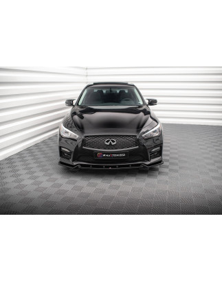 SPLITTER ANTERIORE V.2 Infiniti Q50 S Mk1 (Cod. M-IN-Q50S-1-FD2G)