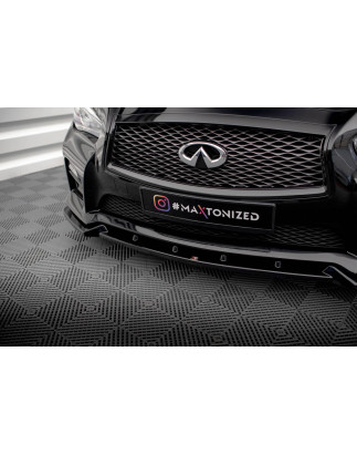 SPLITTER ANTERIORE V.2 Infiniti Q50 S Mk1 (Cod. M-IN-Q50S-1-FD2G)