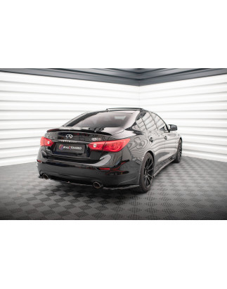 Splitters posteriori laterali V.1 Infiniti Q50 S Mk1 (Cod. M-IN-Q50S-1-RSD1G)