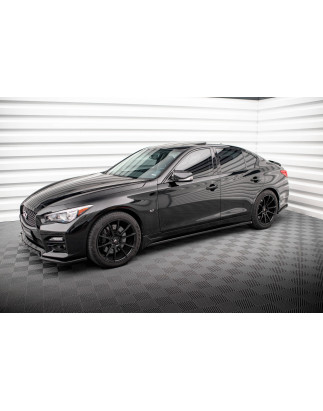 Diffusori minigonne V.1 Infiniti Q50 S Mk1 (Cod. M-IN-Q50S-1-SD1G)