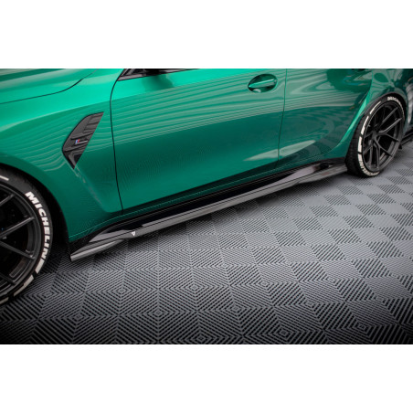 Minigonne in carbonio  BMW M3 berlina / Touring G80 / G81 (Cod. M-CF-BM-3-G80-M-SD1-245-P)