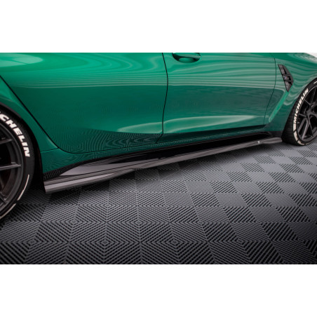 Minigonne in carbonio  BMW M3 berlina / Touring G80 / G81 (Cod. M-CF-BM-3-G80-M-SD1-245-P)