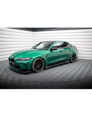 Minigonne in carbonio  BMW M3 berlina / Touring G80 / G81 (Cod. M-CF-BM-3-G80-M-SD1-245-P)