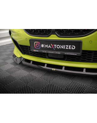 SPLITTER ANTERIORE V.6 for BMW 1 M-Pack / M135i / 128ti F40  (Cod. M-BM-1-40-M-FD4G)