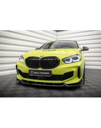 SPLITTER ANTERIORE V.7 for BMW 1 M-Pack / M135i / 128ti F40  (Cod. M-BM-1-40-M-FD5G)