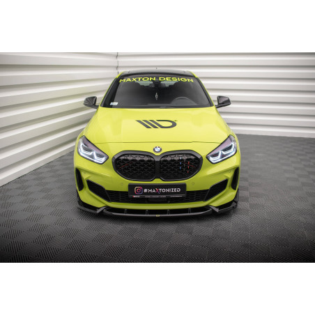 SPLITTER ANTERIORE V.7 for BMW 1 M-Pack / M135i / 128ti F40  (Cod. M-BM-1-40-M-FD5G)
