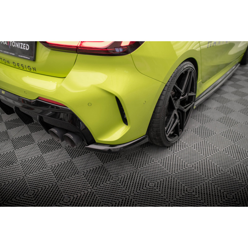 Splitters posteriori V.5 (Sottop. posteriore v.3) BMW 1 M-Pack /  M135i / 128ti F40 (Cod. M-BM-1-40-