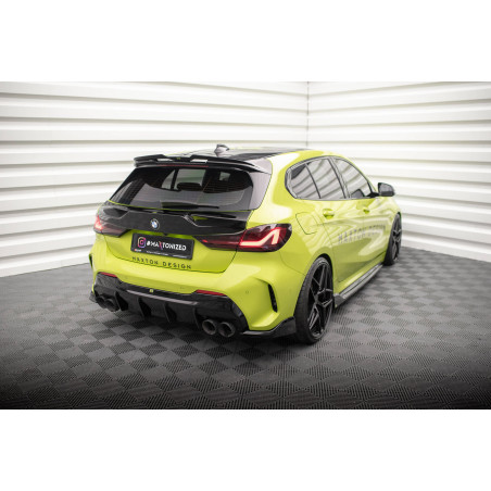 Splitters posteriori V.6 (Sottop. posteriore v.3) BMW 1 M-Pack /  M135i / 128ti F40 (Cod. M-BM-1-40-
