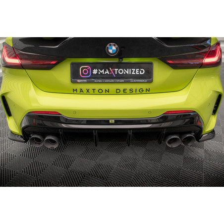 Sottoparaurti posteriore V.3 BMW 1 F40 M-Pack/ M135i / 128ti (Double scarico Version) (Cod. M-BM-1-4