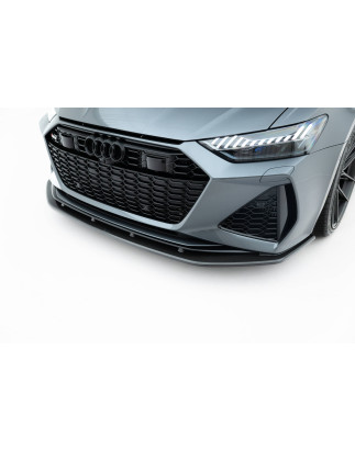 Splitter anteriore in carbonio  Audi RS6 C8 / C8 Facelift (Cod. M-CF-AU-RS6-C8-FD1-245-P)