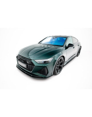 Splitter anteriore in carbonio  Audi RS6 C8 / C8 Facelift (Cod. M-CF-AU-RS6-C8-FD1-245-P)