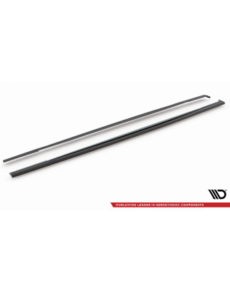 Minigonne in carbonio  Audi RS6 C8 / C8 Facelift (Cod. M-CF-AU-RS6-C8-SD1-245-P)