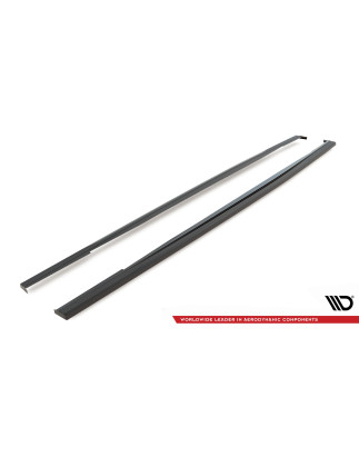 Minigonne in carbonio  Audi RS6 C8 / C8 Facelift (Cod. M-CF-AU-RS6-C8-SD1-245-P)