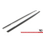 Minigonne in carbonio  Audi RS6 C8 / C8 Facelift (Cod. M-CF-AU-RS6-C8-SD1-245-P)